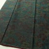 紬 良品 しつけ糸付き 正絹 花柄 袷仕立て 身丈155cm 裄丈63.5cm 着物 緑・うぐいす色_画像4