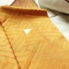 振袖 金駒刺繍 正絹 古典柄 袷仕立て 身丈168cm 裄丈67.5cm リサイクル着物 帯 金彩 成人式 二十歳 二十歳の集い フォーマル 華やか 黄・黄土色_画像20