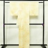小紋 良品 総柄 ポリエステル 古典柄 袷仕立て 身丈159cm 裄丈63cm リサイクル着物 着物 カジュアル クリーム_画像2
