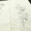 付け下げ 落款入り しつけ糸付き 正絹 花柄 袷仕立て 身丈159.5cm 裄丈67cm リサイクル着物 着物 手描き フォーマル 上品 白_画像13