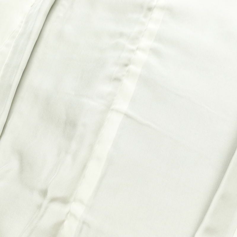 付け下げ 良品 縮緬 正絹 小紋柄 幾何学柄・抽象柄 袷仕立て 身丈162cm 裄丈67cm リサイクル着物 着物 洒落 茶_画像19