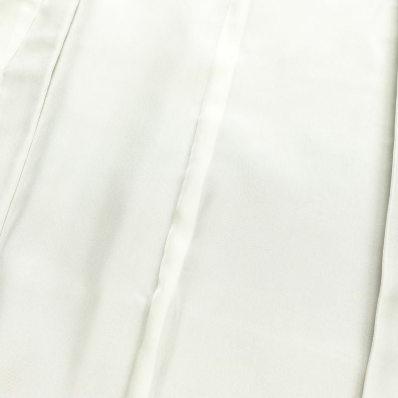 色留袖 良品 しつけ糸付き 一つ紋付き トールサイズ 正絹 風景柄 袷仕立て 身丈174cm 裄丈71cm リサイクル着物 着物 箔 引箔 金彩 結婚式 パーティー フォーマル 華やか 御所車 松 菊 小豆・エンジ_画像18