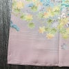 訪問着 美品 しつけ糸付き 縮緬 一つ紋付き 正絹 風景柄 袷仕立て 身丈164cm 裄丈67cm リサイクル着物 着物 共八掛 入学式 卒業式 七五三 お宮参り フォーマル 上品 紅葉 松 桜 紫・藤色_画像11