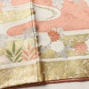 訪問着 良品 金駒刺繍 綸子 正絹 古典柄 袷仕立て 身丈163.5cm 裄丈67cm リサイクル着物 着物 箔 共八掛 入学式 卒業式 七五三 パーティー お宮参り フォーマル 華やか 菊 桜 ピンク_画像13