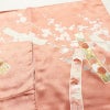 訪問着 良品 金駒刺繍 綸子 正絹 古典柄 袷仕立て 身丈163.5cm 裄丈67cm リサイクル着物 着物 箔 共八掛 入学式 卒業式 七五三 パーティー お宮参り フォーマル 華やか 菊 桜 ピンク_画像15