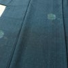 紬 正絹 古典柄 袷仕立て 身丈162.5cm 裄丈67cm リサイクル着物 着物 カジュアル 紬地 青・紺_画像5