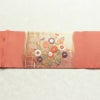 名古屋帯 太鼓柄 良品 正絹 古典柄 名古屋仕立て リサイクル帯 帯 箔 引箔 松 菊 ピンク_画像14