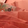 名古屋帯 太鼓柄 良品 正絹 古典柄 名古屋仕立て リサイクル帯 帯 箔 引箔 松 菊 ピンク_画像18