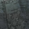 大島紬 証紙なし 正絹 木の葉・植物柄 袷仕立て 身丈161cm 裄丈67cm リサイクル着物 着物 青・紺_画像14