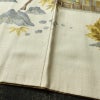 付け下げ 良品 正絹 風景柄 袷仕立て 身丈160.5cm 裄丈65.5cm リサイクル着物 着物 フォーマル 上品 紬地 ベージュ_画像13