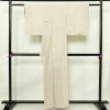 紬 つむぎ着物 正絹 チェック・格子柄 袷仕立て 身丈157.5cm 裄丈66cm リサイクル着物 着物 モダン 白_画像2