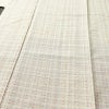 紬 つむぎ着物 正絹 チェック・格子柄 袷仕立て 身丈157.5cm 裄丈66cm リサイクル着物 着物 モダン 白_画像5