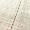 紬 つむぎ着物 正絹 チェック・格子柄 袷仕立て 身丈157.5cm 裄丈66cm リサイクル着物 着物 モダン 白_画像10