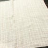 紬 つむぎ着物 正絹 チェック・格子柄 袷仕立て 身丈157.5cm 裄丈66cm リサイクル着物 着物 モダン 白_画像14