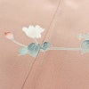 訪問着 縮緬 トールサイズ 正絹 花柄 袷仕立て 身丈170.5cm 裄丈67cm リサイクル着物 着物 作家物 共八掛 入学式 卒業式 結婚式 七五三 お宮参り フォーマル 菊 くすみピンク ピンク_画像17