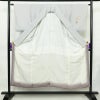 付け下げ 縮緬 正絹 古典柄 袷仕立て 身丈149cm 裄丈63cm リサイクル着物 着物 入学式 卒業式 七五三 お宮参り フォーマル シンプル 上品 グレー_画像3