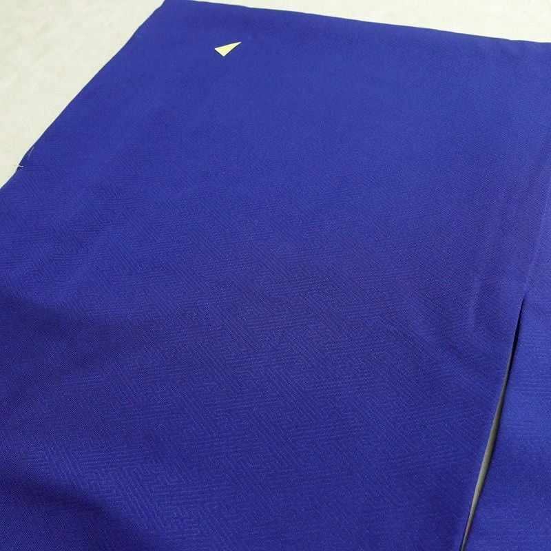 付け下げ 正絹 花柄 袷仕立て 身丈156.5cm 裄丈66.5cm リサイクル着物 着物 箔 フォーマル 華やか 青・紺_画像16