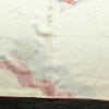 訪問着 絞り 綸子 一つ紋付き 正絹 古典柄 袷仕立て 身丈162.5cm 裄丈66cm リサイクル着物 着物 箔 入学式 卒業式 七五三 お宮参り フォーマル 上品 扇子 クリーム_画像12
