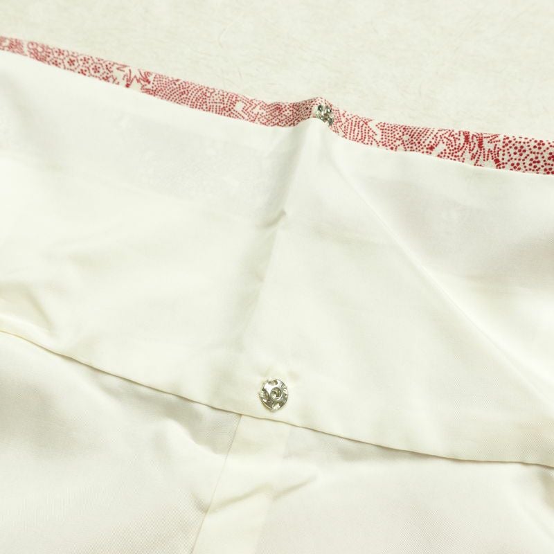 付け下げ 総柄 正絹 古典柄 袷仕立て 身丈159.5cm 裄丈62.5cm リサイクル着物 着物 ピンク_画像21