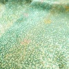 小紋 総柄 正絹 木の葉・植物柄 袷仕立て 身丈154cm 裄丈65cm リサイクル着物 街着 こもん 着物 緑・うぐいす色_画像16