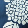 浴衣 バチ衿仕立て 紫陽花 綿 花柄 単衣仕立て 身丈146cm 裄丈64cm シンプル 夏用 青・紺_画像8
