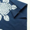 浴衣 バチ衿仕立て 紫陽花 綿 花柄 単衣仕立て 身丈146cm 裄丈64cm シンプル 夏用 青・紺_画像14