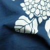浴衣 バチ衿仕立て 紫陽花 綿 花柄 単衣仕立て 身丈146cm 裄丈64cm シンプル 夏用 青・紺_画像21