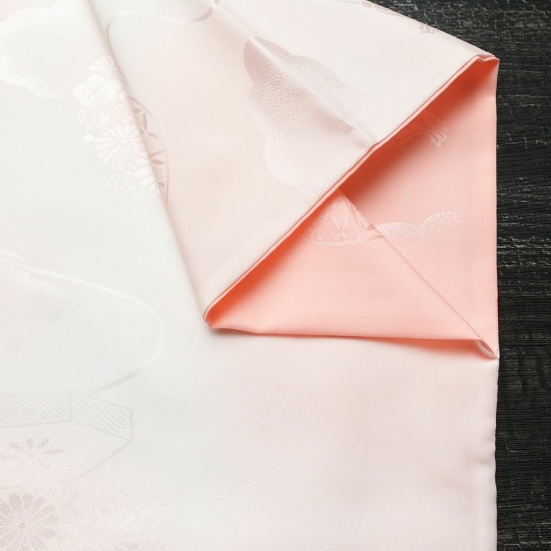 長襦袢 振袖用 ポリエステル 古典柄 袖無双・胴抜き 身丈131.5cm 裄丈67.5cm 成人式 二十歳 二十歳の集い フォーマル ピンク_画像13