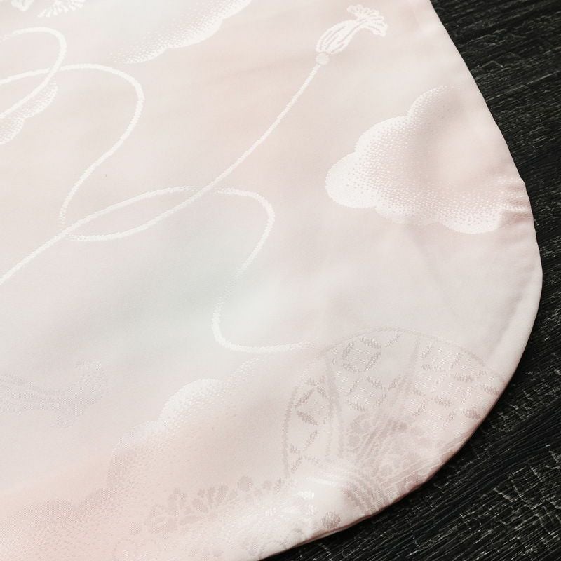 長襦袢 振袖用 ポリエステル 古典柄 袖無双・胴抜き 身丈131.5cm 裄丈67.5cm 成人式 二十歳 二十歳の集い フォーマル ピンク_画像14