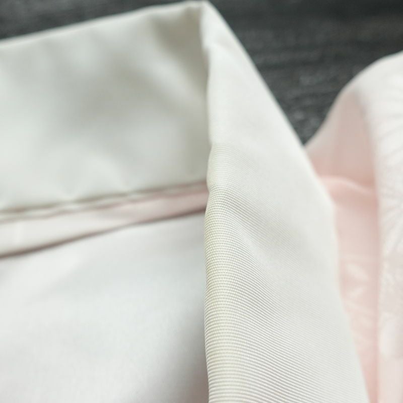 長襦袢 振袖用 ポリエステル 古典柄 袖無双・胴抜き 身丈131.5cm 裄丈67.5cm 成人式 二十歳 二十歳の集い フォーマル ピンク_画像17