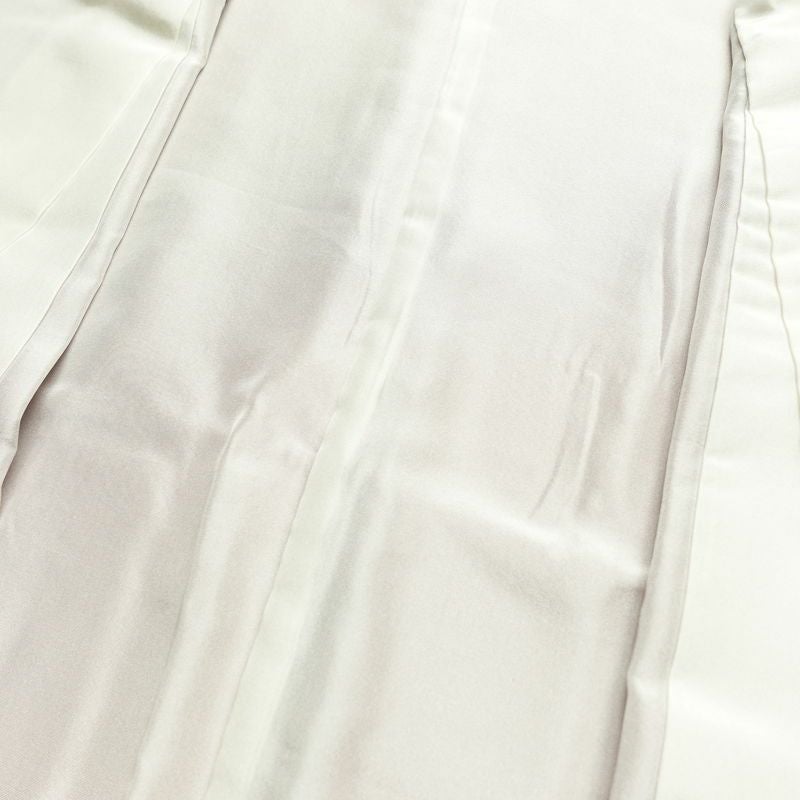 振袖 正絹 花柄 袷仕立て 身丈163cm 裄丈69.5cm リサイクル着物 着物 箔 金彩 成人式 二十歳 二十歳の集い フォーマル シンプル 赤・朱_画像18