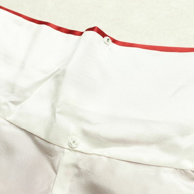 振袖 正絹 花柄 袷仕立て 身丈163cm 裄丈69.5cm リサイクル着物 着物 箔 金彩 成人式 二十歳 二十歳の集い フォーマル シンプル 赤・朱_画像19