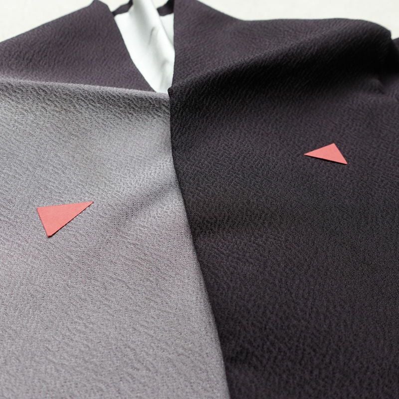 付け下げ 付下訪問着 良品 落款入り 金駒刺繍 縮緬 トールサイズ 正絹 古典柄 袷仕立て 身丈175cm 裄丈70cm リサイクル着物 着物 金彩 入学式 卒業式 七五三 パーティー フォーマル おしゃれ 紫・藤色_画像18