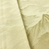 付け下げ 縮緬 一つ紋付き 正絹 風景柄 袷仕立て 身丈158.5cm 裄丈63.5cm フォーマル 着物 入学式 卒業式 シンプル 黄・黄土色_画像9