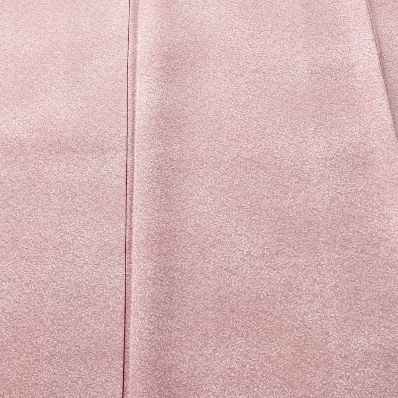 小紋 美品 総柄 正絹 木の葉・植物柄 袷仕立て 身丈160cm 裄丈62.5cm 着物 くすみピンク 普段着 街着 リサイクル着物 ぼかし ピンク_画像6