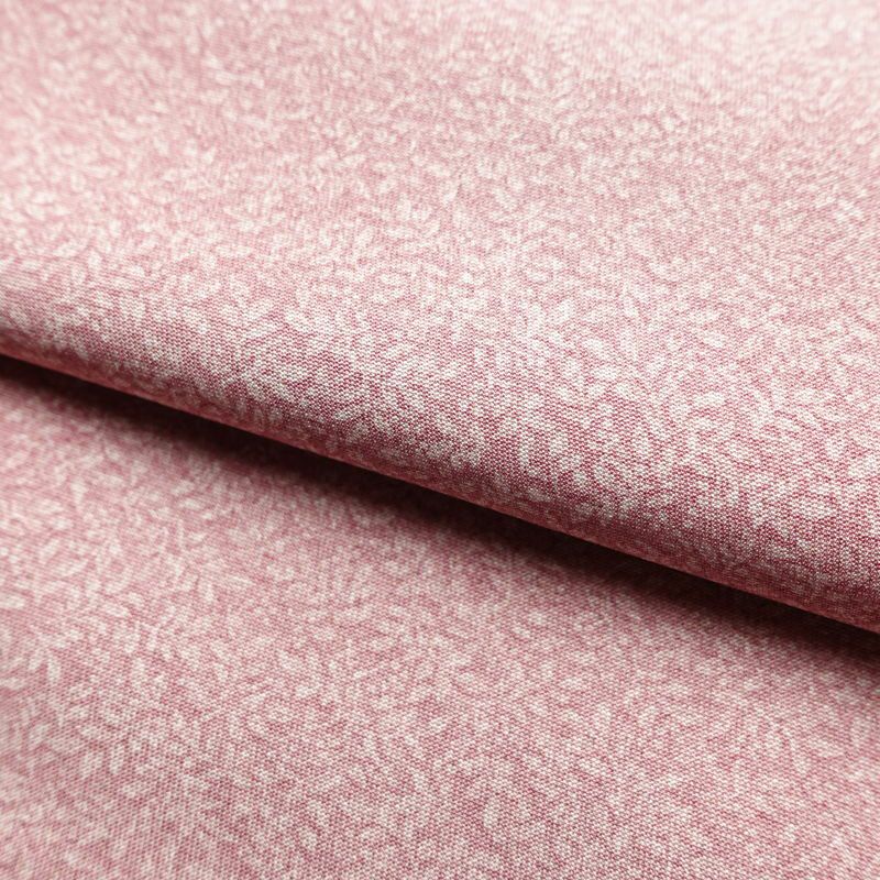 小紋 美品 総柄 正絹 木の葉・植物柄 袷仕立て 身丈160cm 裄丈62.5cm 着物 くすみピンク 普段着 街着 リサイクル着物 ぼかし ピンク_画像20