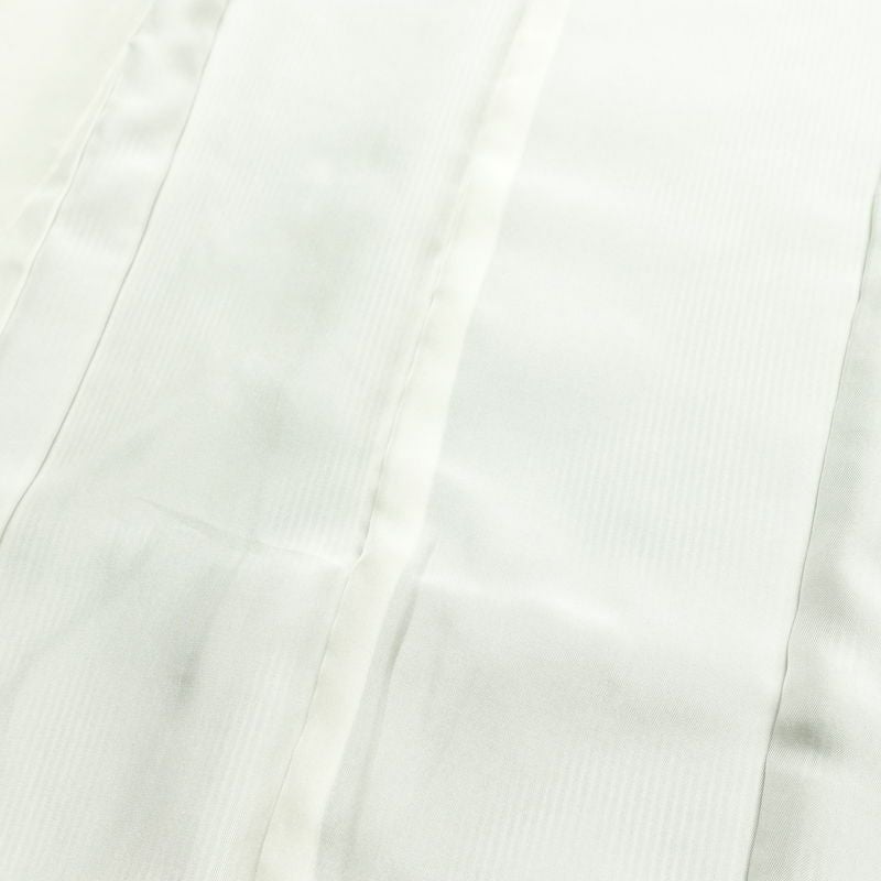 付け下げ 良品 縮緬 正絹 縞柄・線柄 袷仕立て 身丈163.5cm 裄丈67.5cm フォーマル パーティー モダン 粋 洒落 細縞 着物 黒_画像18