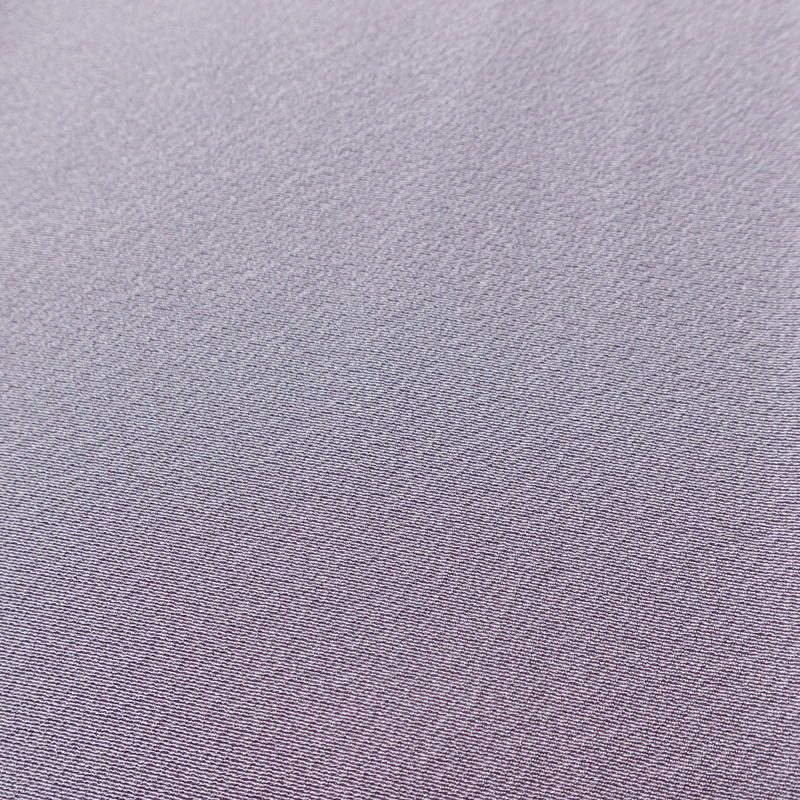 色無地 美品 本場奄美大島泥染 伝統染色 色泥染 証紙あり 丹後ちりめん しつけ糸付き 縮緬 一つ紋付き 正絹 無地 袷仕立て 身丈160cm 裄丈64.5cm 共八掛 フォーマル 着物 お茶会 紫・藤色_画像7