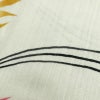 新品 浴衣 滝流れ織 国内染色 国内加工 女性用 綿 グレー 木の葉・植物 しつけ糸付き 未使用品 ゆかた レトロ シック モダン しっとり_画像6