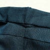 男性用 着物 良品 夏用 しつけ糸付き 混紡 その他の柄 単衣仕立て 身丈140cm 裄丈65cm リサイクル着物 着物 青・紺_画像18