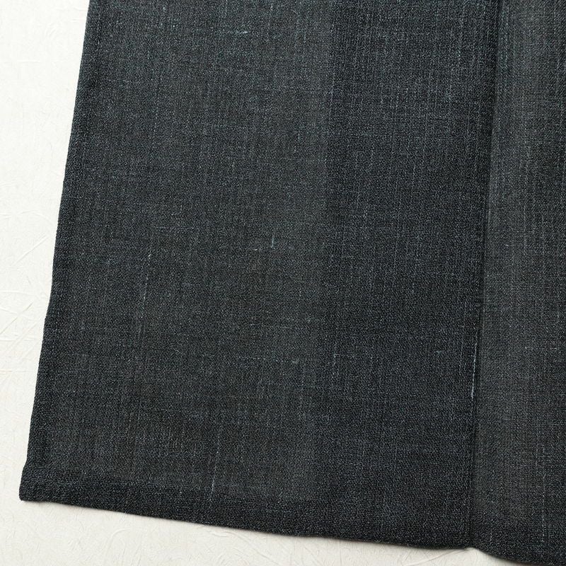 男性用 着物 美品 夏用 しつけ糸付き 正絹 無地 単衣仕立て 身丈140.5cm 裄丈66.5cm リサイクル着物 着物 未使用品 薄物 グレー_画像12