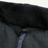 男性用 着物 美品 夏用 しつけ糸付き 正絹 無地 単衣仕立て 身丈140.5cm 裄丈66.5cm リサイクル着物 着物 未使用品 薄物 グレー_画像18