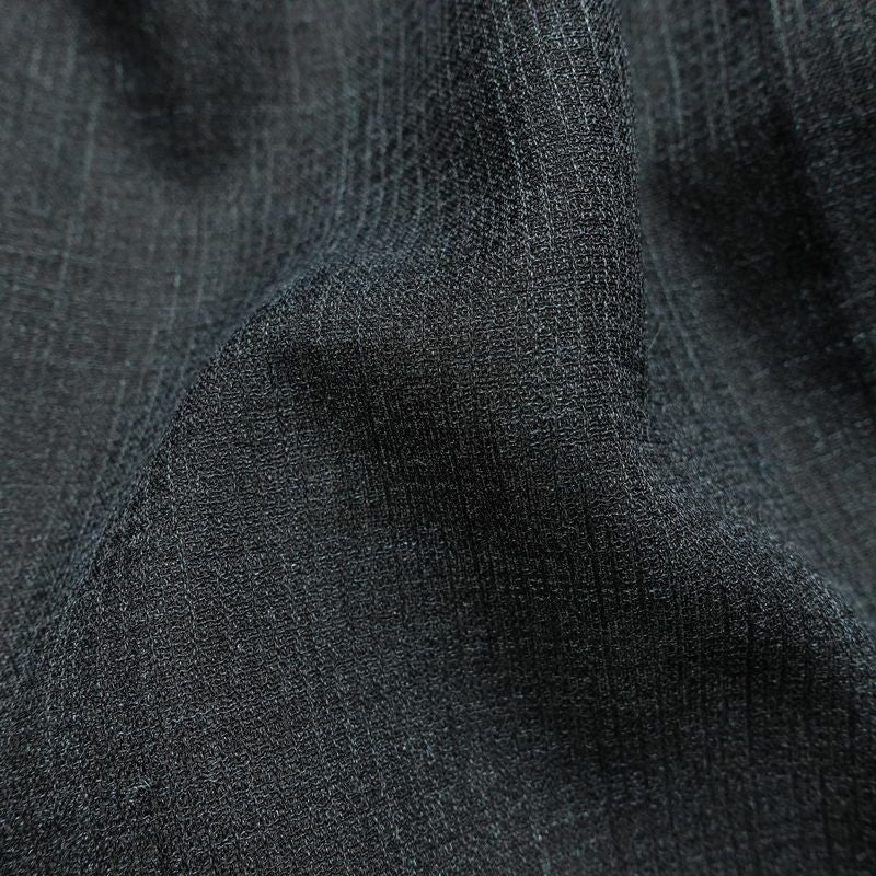 男性用 着物 美品 夏用 しつけ糸付き 正絹 無地 単衣仕立て 身丈140.5cm 裄丈66.5cm リサイクル着物 着物 未使用品 薄物 グレー_画像21