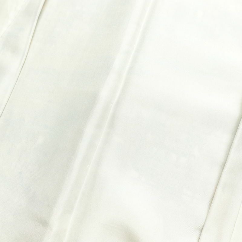 小紋 しつけ糸付き 総柄 正絹 風景柄 袷仕立て 身丈164.5cm 裄丈65cm リサイクル着物 着物 ピンク_画像17