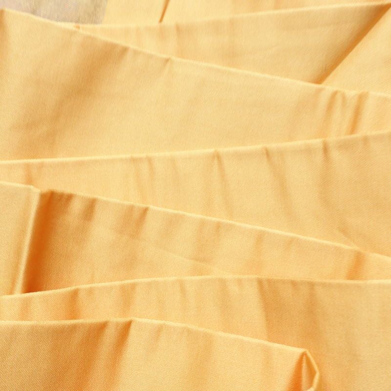 名古屋帯 太鼓柄 正絹 木の葉・植物柄 名古屋仕立て なごや帯 リサイクル帯 帯 引箔 橙_画像17