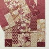 名古屋帯 六通柄 良品 正絹 古典柄 通し仕立て なごや帯 リサイクル帯 比翼仕立て 帯 赤紫 紫・藤色_画像13