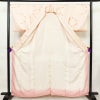 小紋 絞り 正絹 古典柄 袷仕立て 身丈160.5cm 裄丈66cm リサイクル着物 着物 ピンク_画像3