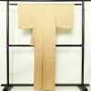 小紋 良品 絞り 正絹 古典柄 袷仕立て 身丈159cm 裄丈66.5cm リサイクル着物 着物 ベージュ_画像2