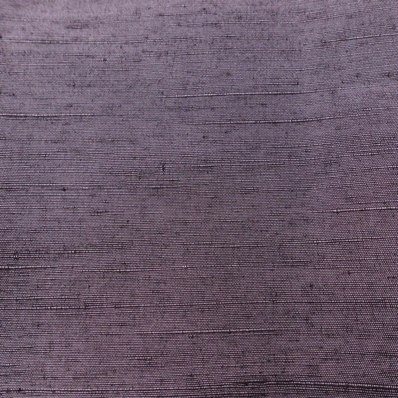 紬 正絹 無地 袷仕立て 身丈155.5cm 裄丈63.5cm リサイクル着物 一部しつけ糸付き 着物 紫・藤色_画像7