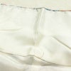 小紋 良品 しつけ糸付き 縮緬 正絹 花柄 袷仕立て 身丈162.5cm 裄丈66cm リサイクル着物 着物 金彩 多色使い_画像19